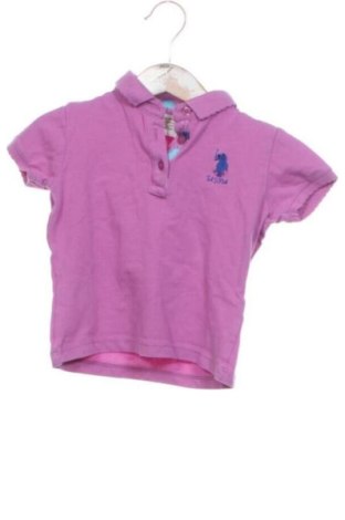Detské tričko U.S. Polo Assn., Veľkosť 18-24m/ 86-98 cm, Farba Fialová, Cena  14,00 €, #137616491
