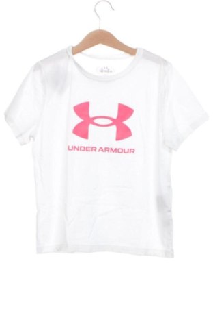 Dětské tričko  Under Armour, Velikost 9-10y/ 140-146 cm, Barva Bílá, Cena  340,00 Kč, #137645621