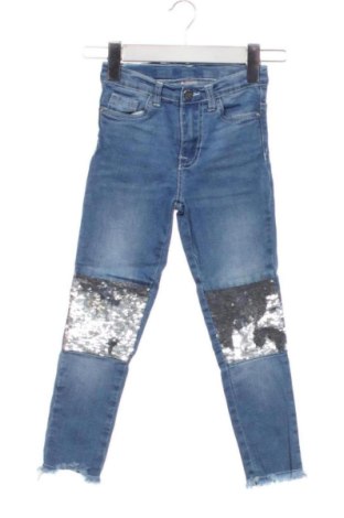 Blugi pentru copii Pepco, Mărime 4-5y/ 110-116 cm, Culoare Albastru, Preț 26,25 Lei, #137616752