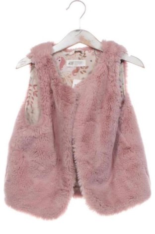 Детски елек H&M, Размер 6-7y/ 122-128 см, Цвят Розов, Цена 10,00 €, #137646294