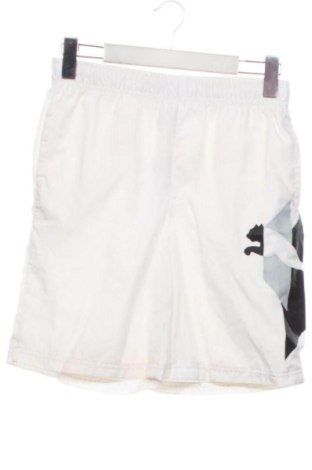 Pantaloni scurți pentru copii PUMA, Mărime 12-13y/ 158-164 cm, Culoare Alb, Preț 78,74 Lei, #137615624