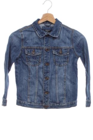 Kinderjacke Mango, Größe 6-7y/ 122-128 cm, Farbe Blau, Preis 10,00 €, #137626454