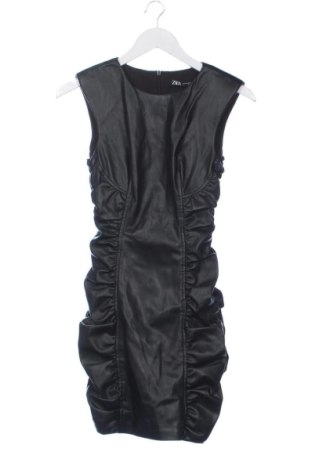 Rochie de piele Zara, Mărime XS, Culoare Negru, Preț 73,49 Lei, #137631627