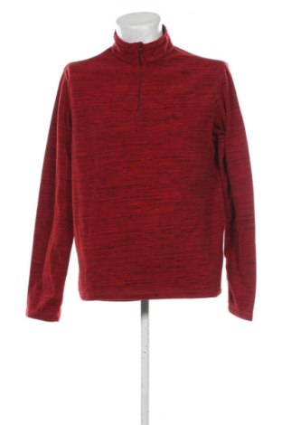 Męska bluzka z polaru Decathlon, Rozmiar XL, Kolor Czerwony, Cena 29,63 zł, #137617343