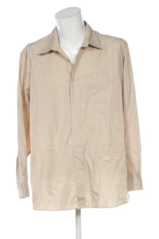Herrenhemd George, Größe XXL, Farbe Beige, Preis 9,14 €, #137610407