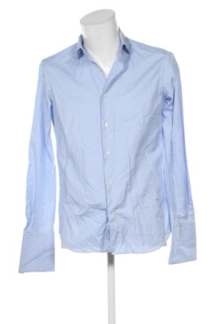 Cămașă de bărbați Massimo Dutti, Mărime S, Culoare Albastru, Preț 231,76 Lei, #137612811