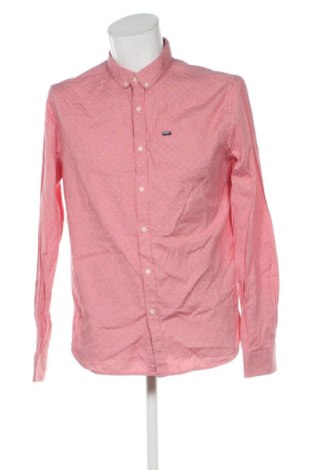 Cămașă de bărbați Superdry, Mărime XL, Culoare Roz, Preț 114,89 Lei, #137613698