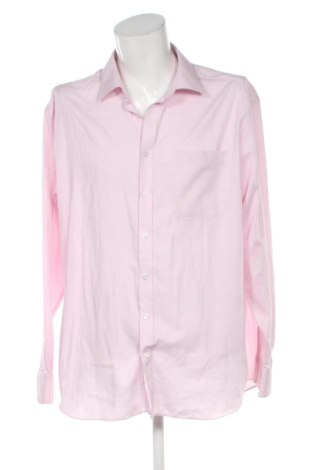 Ανδρικό πουκάμισο Marks & Spencer, Μέγεθος 4XL, Χρώμα Ρόζ , Τιμή 10,00 €, #137618217
