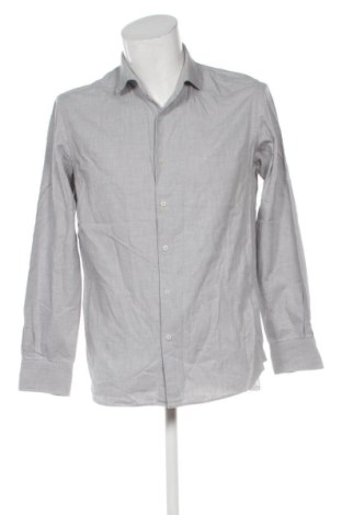 Herrenhemd Massimo Dutti, Größe L, Farbe Grau, Preis 32,00 €, #137624392