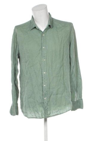 Męska koszula Massimo Dutti, Rozmiar XXL, Kolor Zielony, Cena 121,79 zł, #137626621