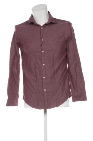 Мъжка риза Zara, Размер M, Цвят Червен, Цена 16,00 €, #137631580