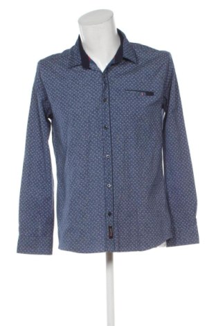 Herrenhemd Unbranded, Größe L, Farbe Blau, Preis 12,76 €, #137641852
