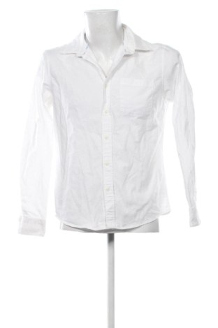Мъжка риза Pull&Bear, Размер M, Цвят Бял, Цена 9,00 €, #137622445