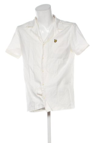 Cămașă de bărbați Lyle & Scott, Mărime L, Culoare Alb, Preț 115,48 Lei, #137596190