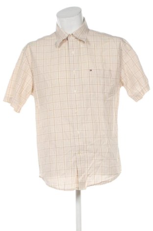Cămașă de bărbați Tommy Hilfiger, Mărime L, Culoare Bej, Preț 192,35 Lei, #137638074