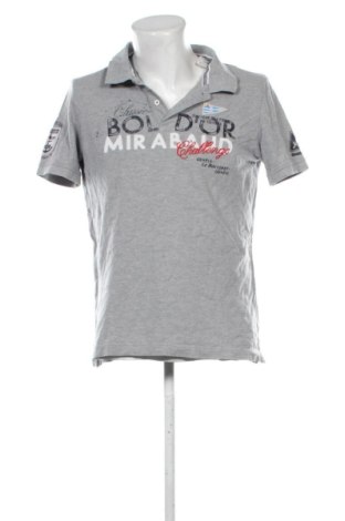 Ανδρικό t-shirt Gaastra, Μέγεθος L, Χρώμα Γκρί, Τιμή 25,99 €, #137593150