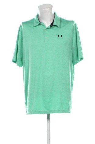 Мъжка тениска Under Armour, Размер XXL, Цвят Зелен, Цена 29,00 €, #137610936