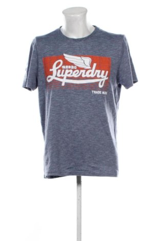 Pánske tričko  Superdry, Veľkosť XL, Farba Modrá, Cena  15,00 €, #137617666