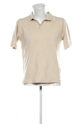 Ανδρικό t-shirt Pull&Bear, Μέγεθος S, Χρώμα  Μπέζ, Τιμή 13,00 €, #137624407