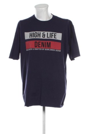 Ανδρικό t-shirt Unbranded, Μέγεθος 3XL, Χρώμα Μπλέ, Τιμή 13,00 €, #137632385