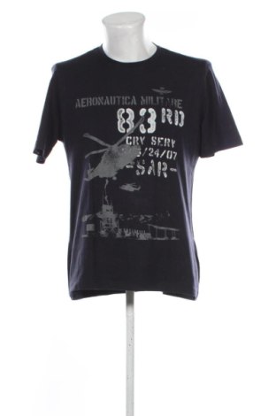 Pánske tričko  Aeronautica Militare, Veľkosť XL, Farba Modrá, Cena  30,29 €, #137632977