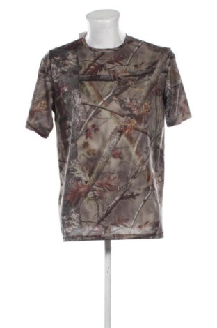 Męski T-shirt Decathlon, Rozmiar L, Kolor Kolorowy, Cena 33,87 zł, #137641141