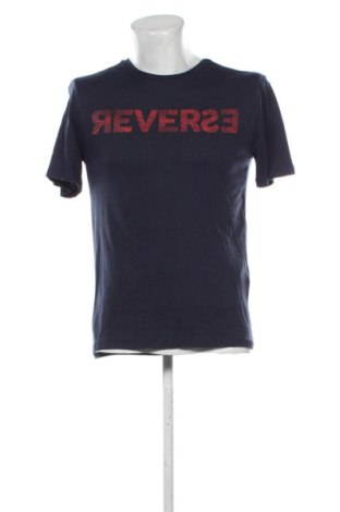 Мъжка тениска Trendyol, Размер M, Цвят Син, Цена 14,00 €, #137645350