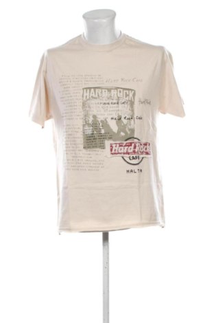 Мъжка тениска Hard Rock Cafe, Размер L, Цвят Екрю, Цена 12,00 €, #137646899