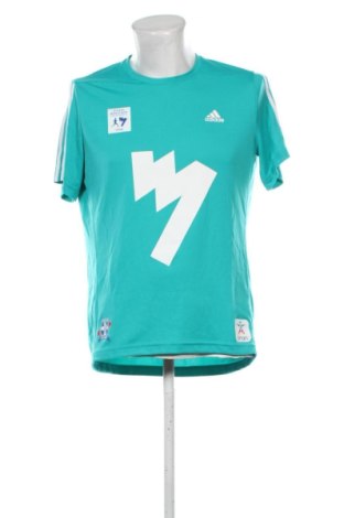 Herren Shirt Adidas, Größe L, Farbe Grün, Preis 17,00 €, #137642769