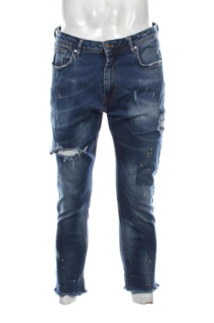 Blugi de bărbați Zara, Mărime L, Culoare Albastru, Preț 99,73 Lei, #137612161