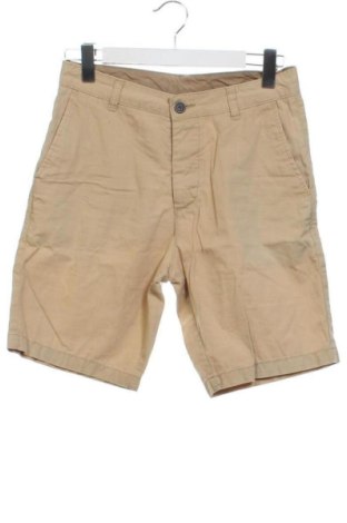 Мъжки къс панталон H&M, Размер S, Цвят Бежов, Цена 13,00 €, #137619327