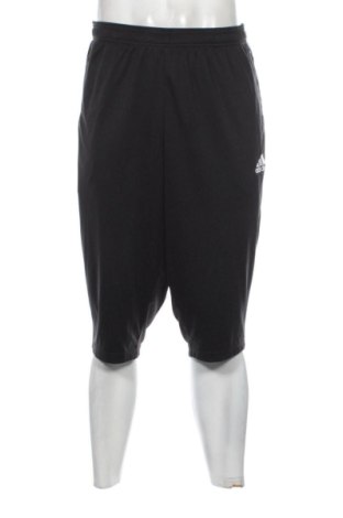 Ανδρικό κοντό παντελόνι Adidas, Μέγεθος XXL, Χρώμα Μαύρο, Τιμή 19,00 €, #137627452