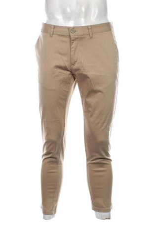 Мъжки панталон Zara, Размер L, Цвят Бежов, Цена 37,09 €, #137636813