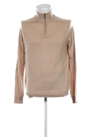 Męski sweter Bruun & Stengade, Rozmiar L, Kolor Beżowy, Cena 97,37 zł, #137626005