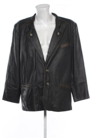 Мъжко кожено яке Unbranded, Размер XL, Цвят Черен, Цена 50,00 €, #137625343
