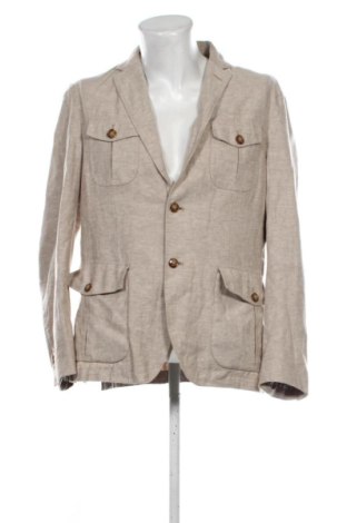 Мъжко сако Mango, Размер XL, Цвят Бежов, Цена 18,00 €, #137617776