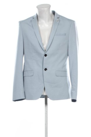Мъжко сако Zara, Размер L, Цвят Син, Цена 75,25 €, #137629878