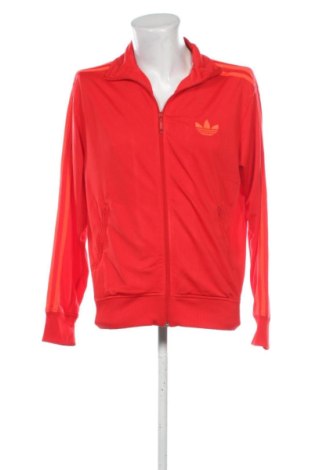 Ανδρική αθλητική ζακέτα Adidas, Μέγεθος M, Χρώμα Κόκκινο, Τιμή 27,58 €, #137636893