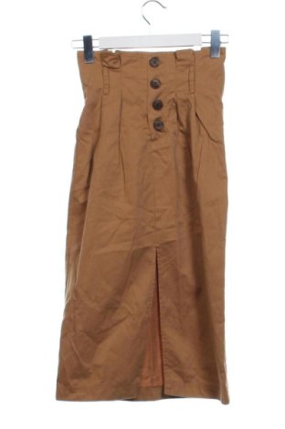 Spódnica Topshop, Rozmiar XS, Kolor Brązowy, Cena 59,68 zł, #137607931