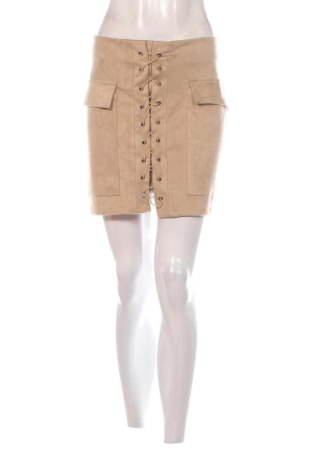 Fustă Unbranded, Mărime L, Culoare Bej, Preț 59,51 Lei, #137615378