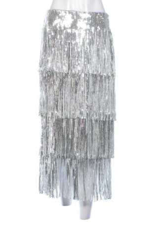 Пола Zara, Размер L, Цвят Сребрист, Цена 21,34 €, #137647440