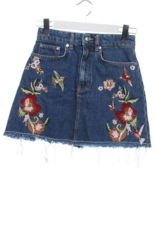Пола Zara, Размер XS, Цвят Многоцветен, Цена 15,00 €, #137608538