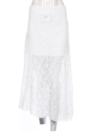Φούστα Bershka, Μέγεθος L, Χρώμα Λευκό, Τιμή 13,93 €, #137639820