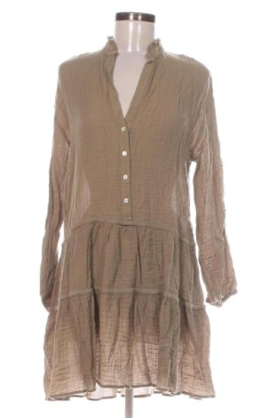 Sukienka Zara, Rozmiar M, Kolor Beżowy, Cena 50,80 zł, #137622456