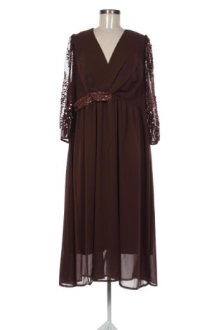 Rochie SHEIN, Mărime XL, Culoare Maro, Preț 154,00 Lei, #137630368