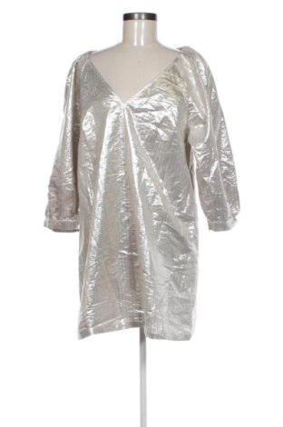 Kleid H&M, Größe L, Farbe Silber, Preis € 15,00, #137649006