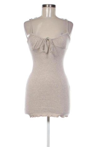 Šaty  Bershka, Velikost XXS, Barva Béžová, Cena  407,00 Kč, #137637066