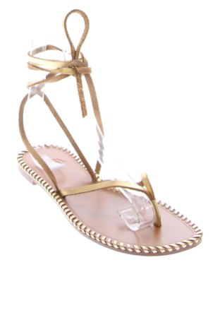 Сандали Zara, Размер 38, Цвят Златист, Цена 30,00 €, #137481850