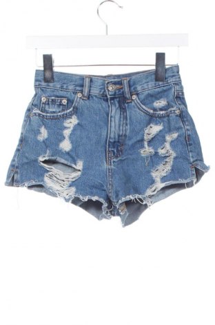 Pantaloni scurți de femei Pull&Bear, Mărime XXS, Culoare Albastru, Preț 62,99 Lei, #128682622