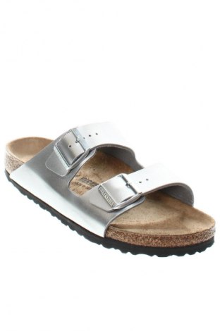 Japonki Birkenstock, Rozmiar 41, Kolor Srebrzysty, Cena 321,99 zł
